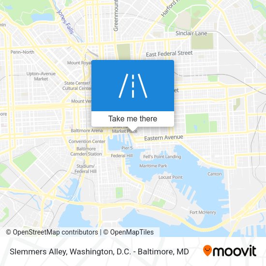 Slemmers Alley map