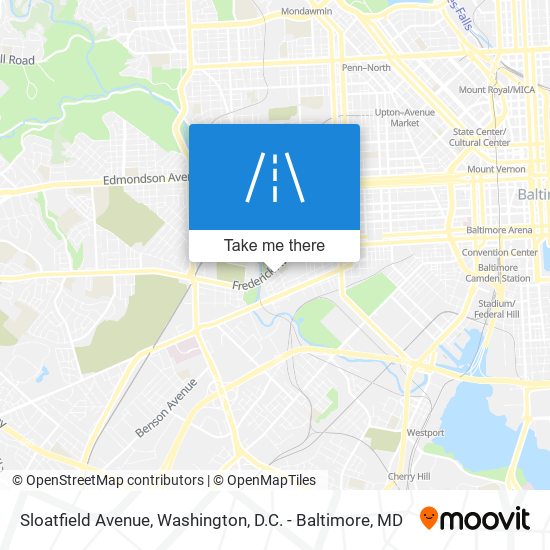 Mapa de Sloatfield Avenue