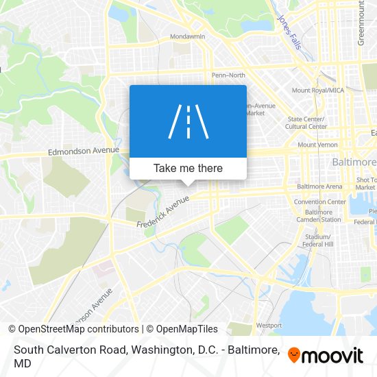Mapa de South Calverton Road