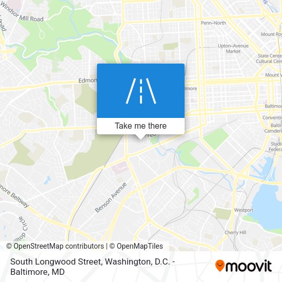 Mapa de South Longwood Street
