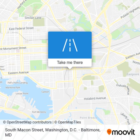 Mapa de South Macon Street