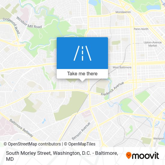 Mapa de South Morley Street