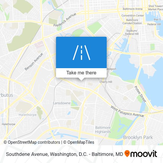 Mapa de Southdene Avenue