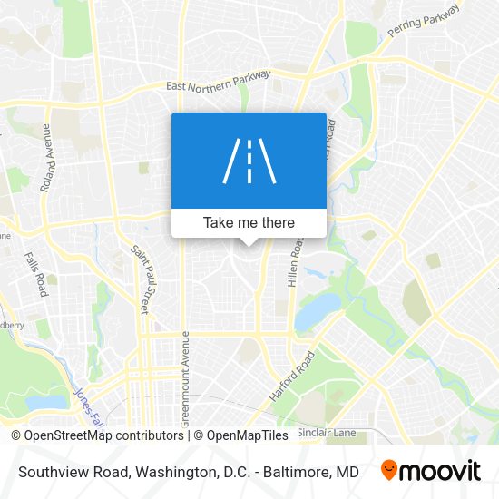 Southview Road map