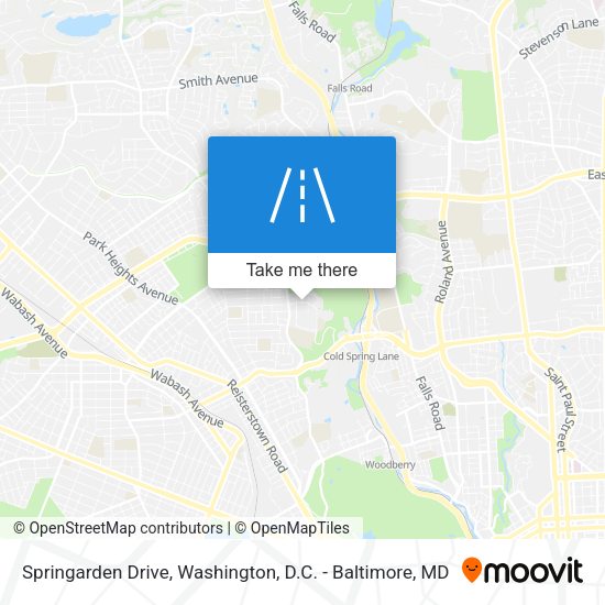 Mapa de Springarden Drive