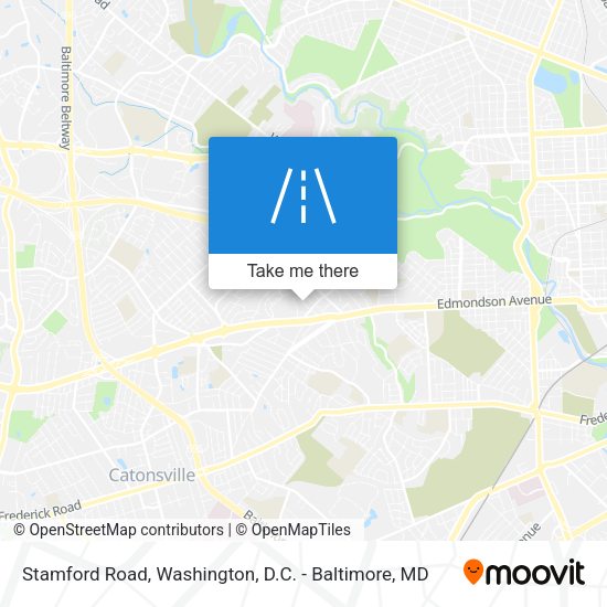 Mapa de Stamford Road