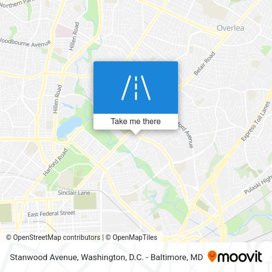 Mapa de Stanwood Avenue