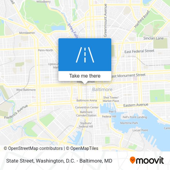 State Street map