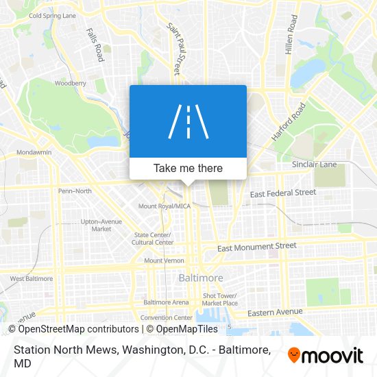 Mapa de Station North Mews