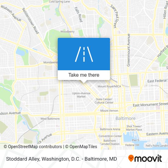 Mapa de Stoddard Alley