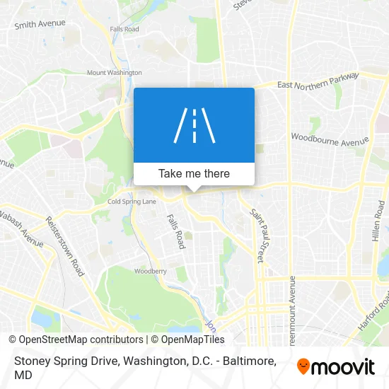 Stoney Spring Drive map