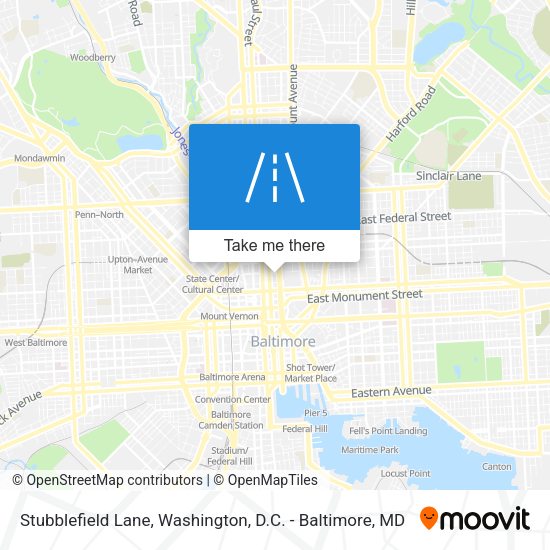 Mapa de Stubblefield Lane