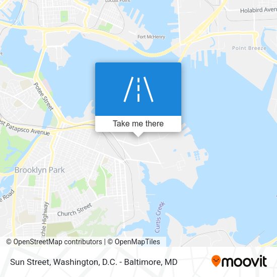 Sun Street map