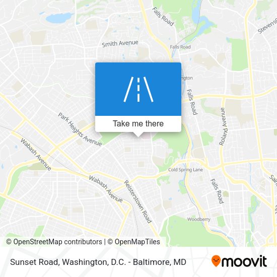 Sunset Road map