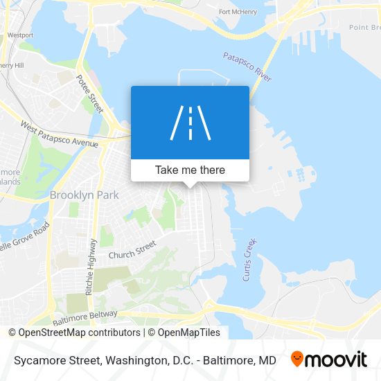 Mapa de Sycamore Street