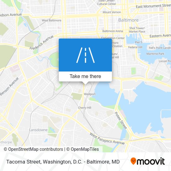 Tacoma Street map