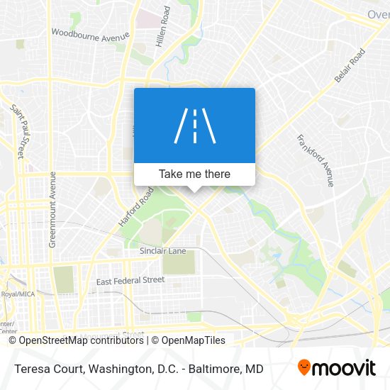 Teresa Court map
