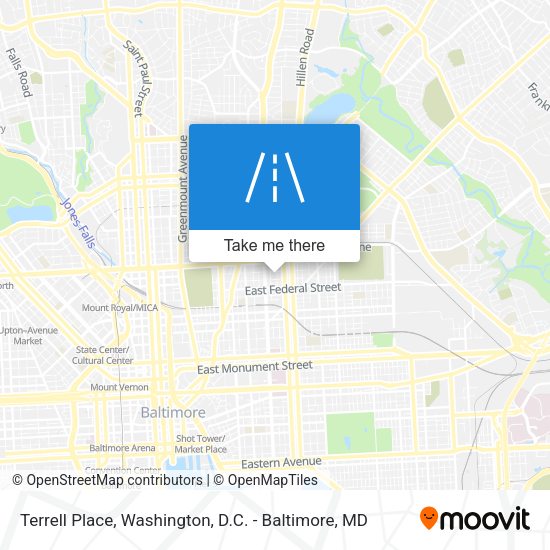 Terrell Place map