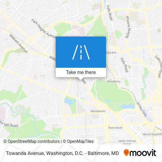 Towanda Avenue map