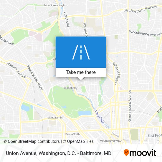 Union Avenue map