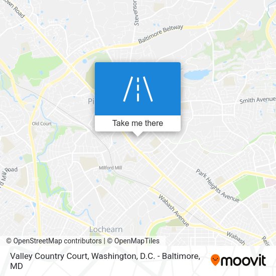 Valley Country Court map