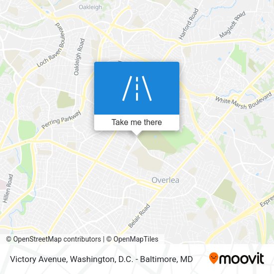 Victory Avenue map