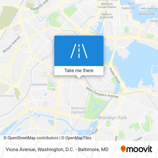 Viona Avenue map