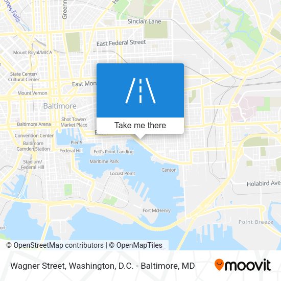 Wagner Street map