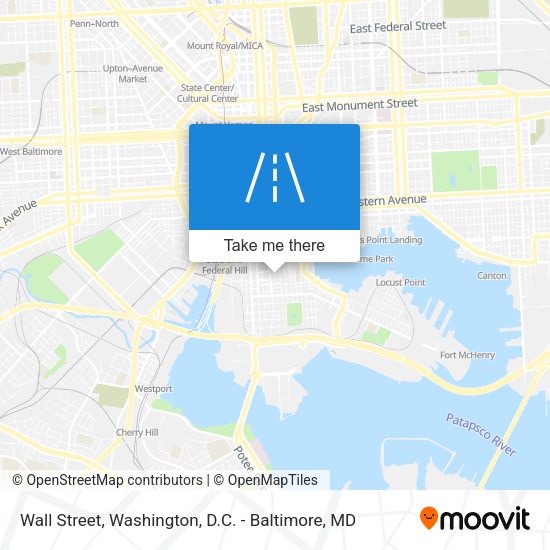 Wall Street map