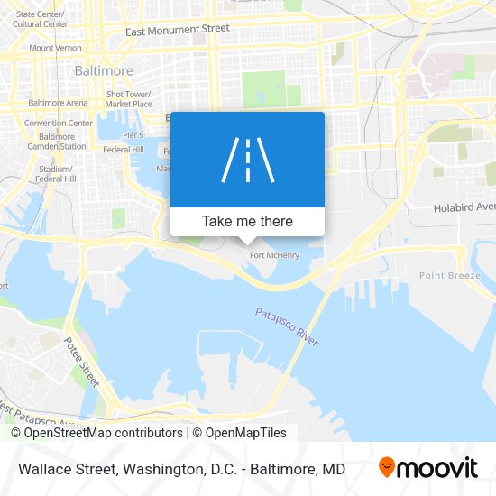 Wallace Street map