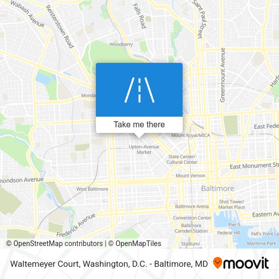 Mapa de Waltemeyer Court