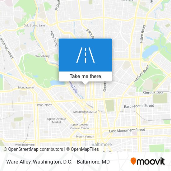 Mapa de Ware Alley