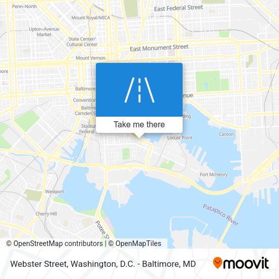 Mapa de Webster Street