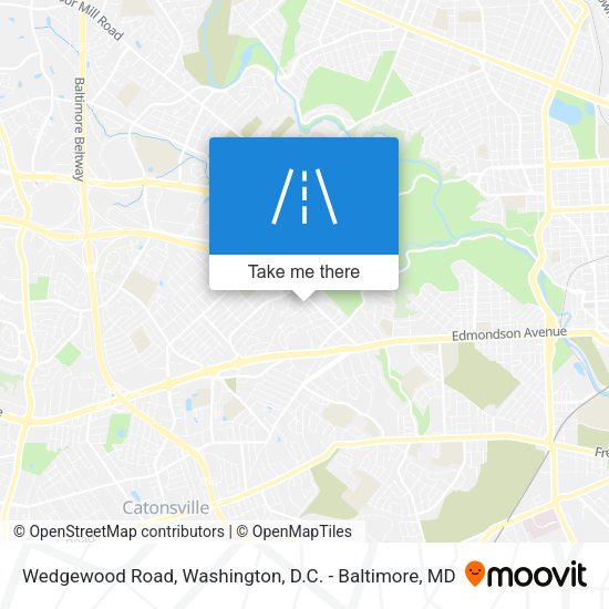 Wedgewood Road map