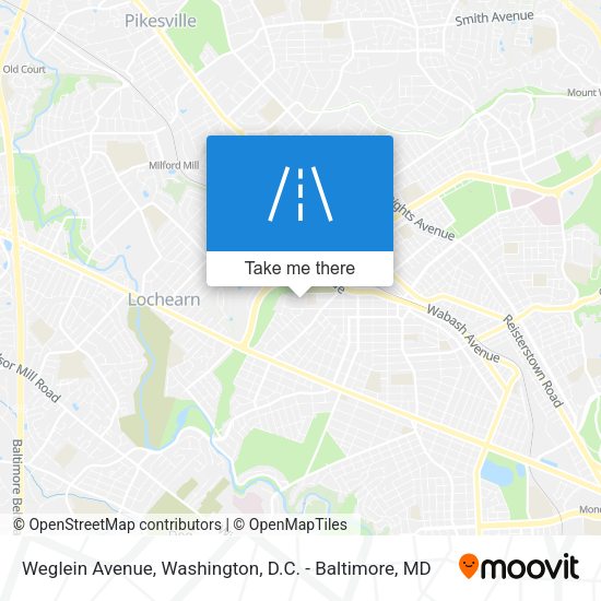 Mapa de Weglein Avenue