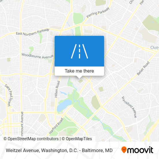 Mapa de Weitzel Avenue