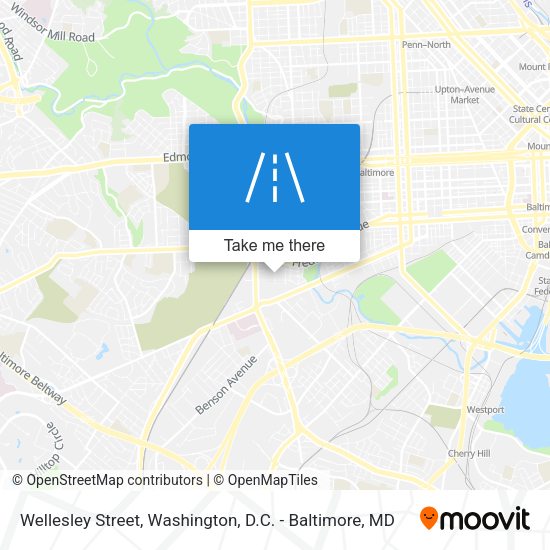 Wellesley Street map