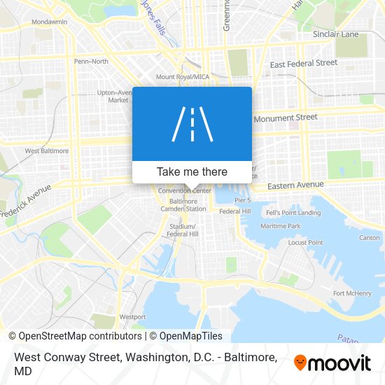 Mapa de West Conway Street