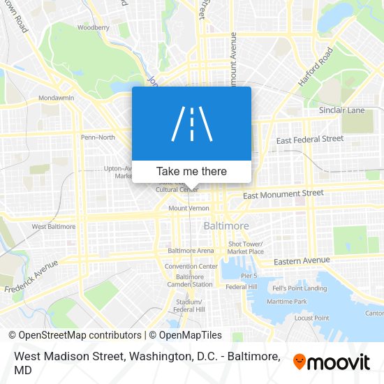 West Madison Street map