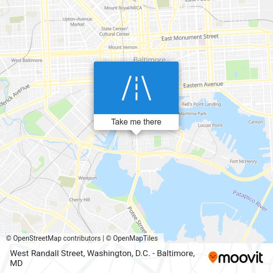 Mapa de West Randall Street