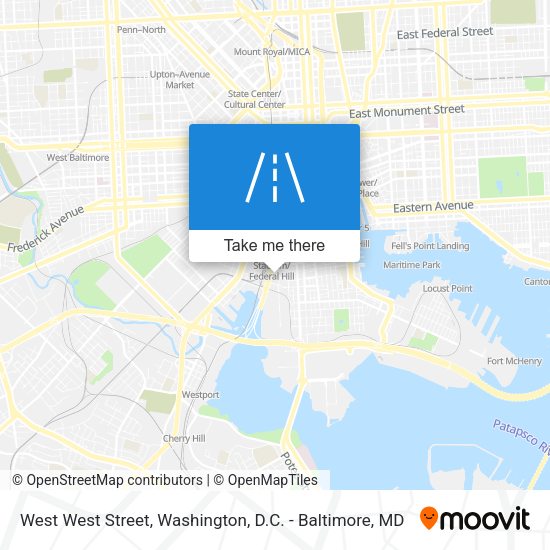 Mapa de West West Street