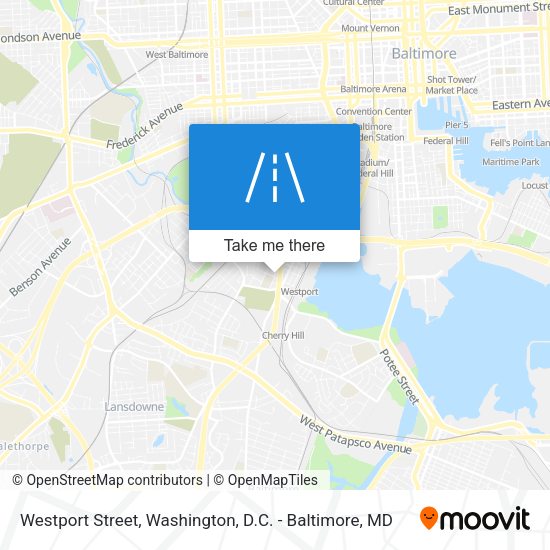 Westport Street map