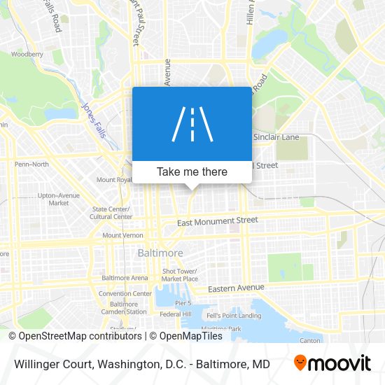 Willinger Court map