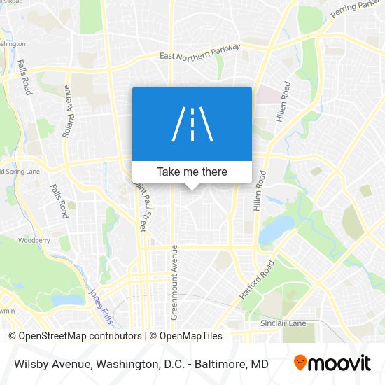 Mapa de Wilsby Avenue