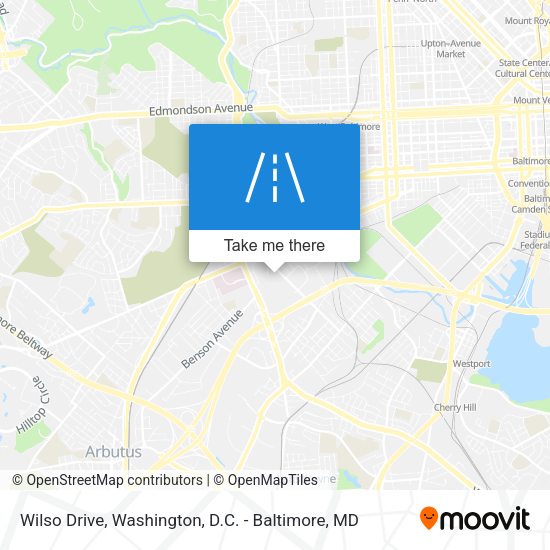 Wilso Drive map