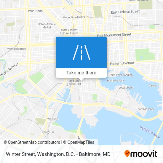 Mapa de Winter Street
