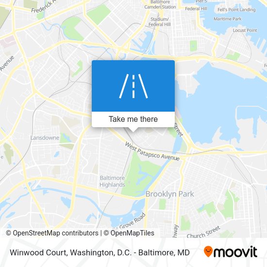 Winwood Court map