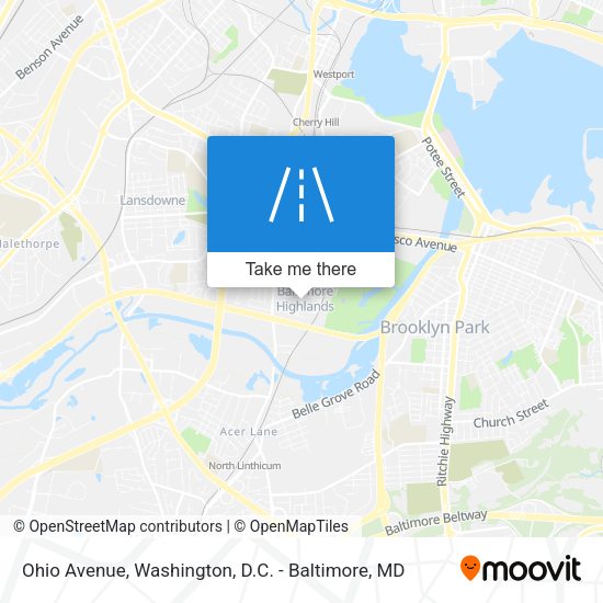 Mapa de Ohio Avenue