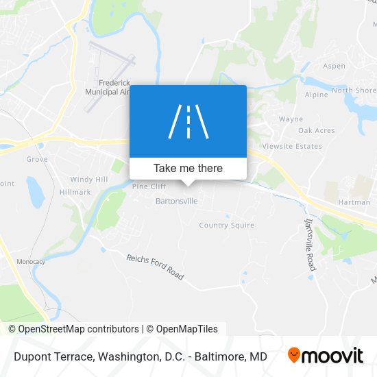 Dupont Terrace map