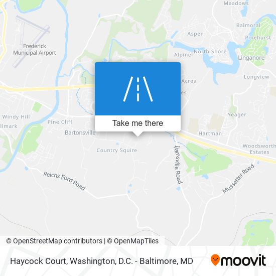 Haycock Court map
